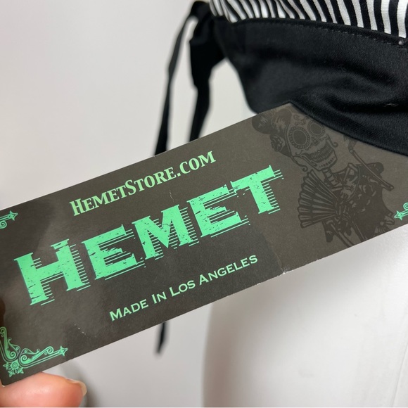 NWt Hemet WOMEN'S A STRIPE LOVE AFFAIR KNOT TOP - Picture 7 of 9